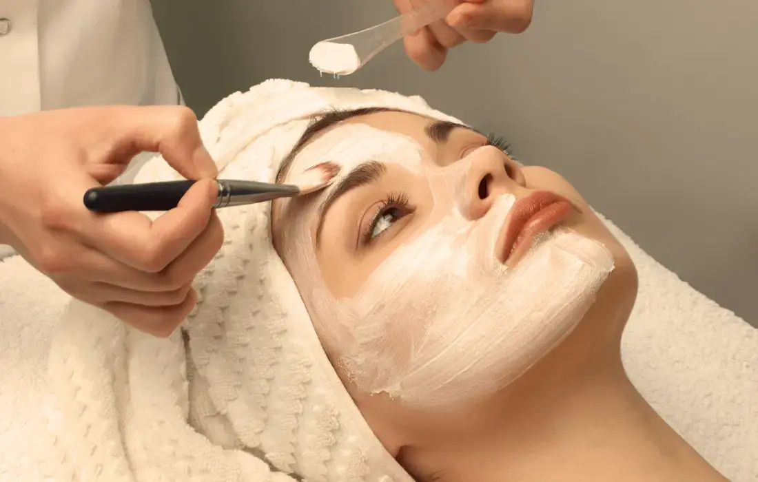 Purifying facial treatment